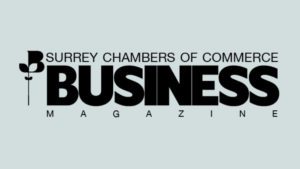 Surrey Business Magazine logo.